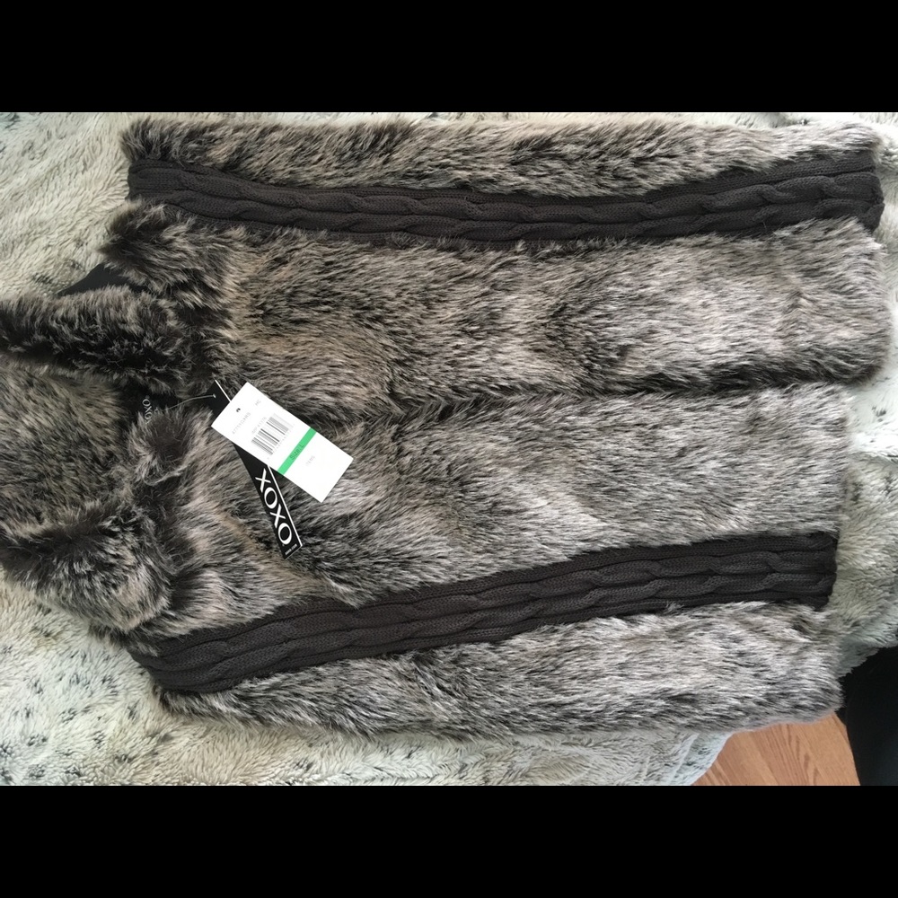Xoxo faux fur vest